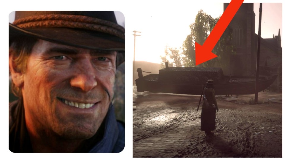 Tajemné lodě v Red Dead Online
